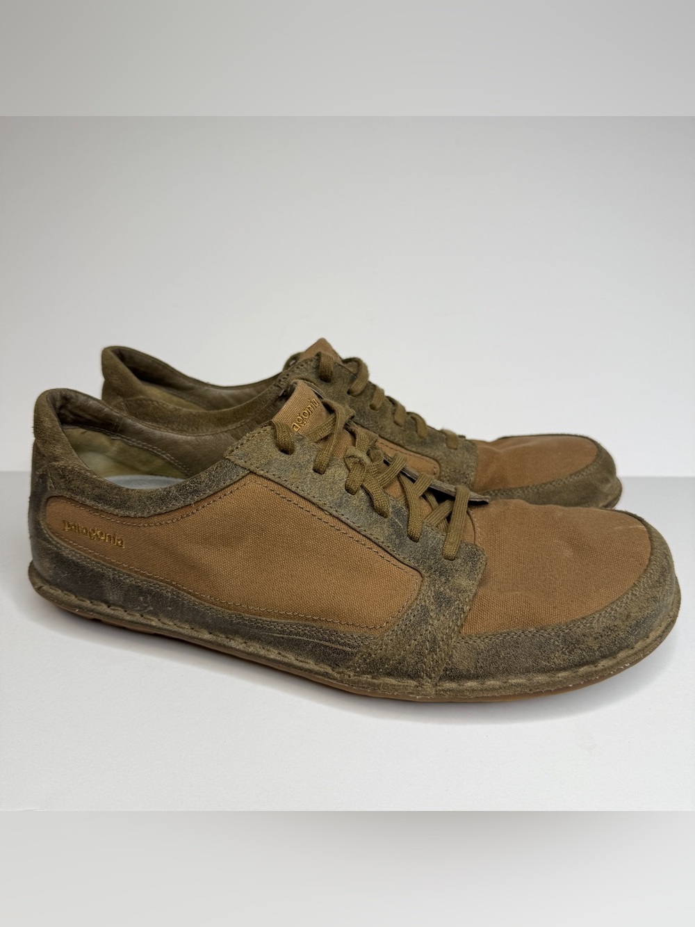 Patagonia Java Cardamom Men's 14 Hiking Casual Shoes T51079 Brown Hemp Leather